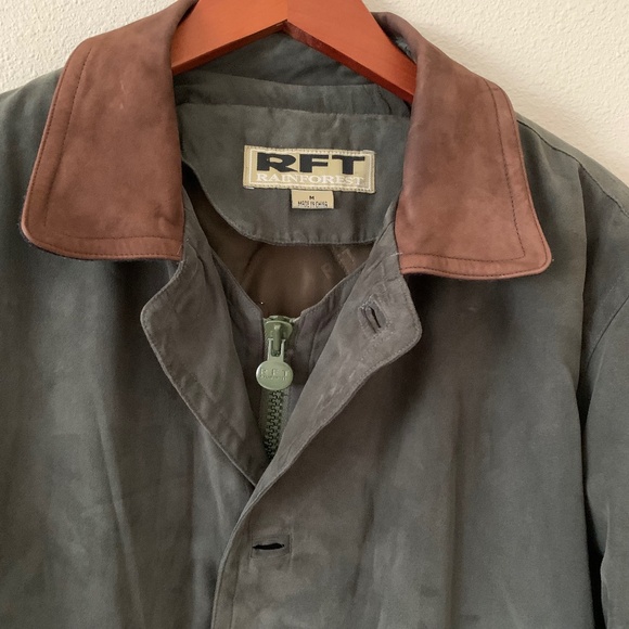 RAINFOREST RTF Suede Jacket with Removable Down Filled Liner - Picture 11 of 12